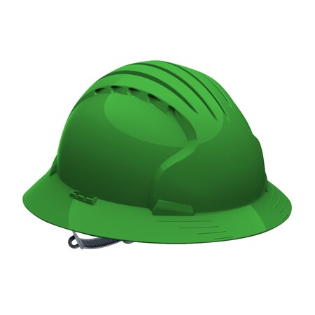 Pip Full Brim Hard Hat with HDPE Shell, 6-Point Polyester Suspension and Slip Ratchet Adjustment, OS,  280-EV6141-30